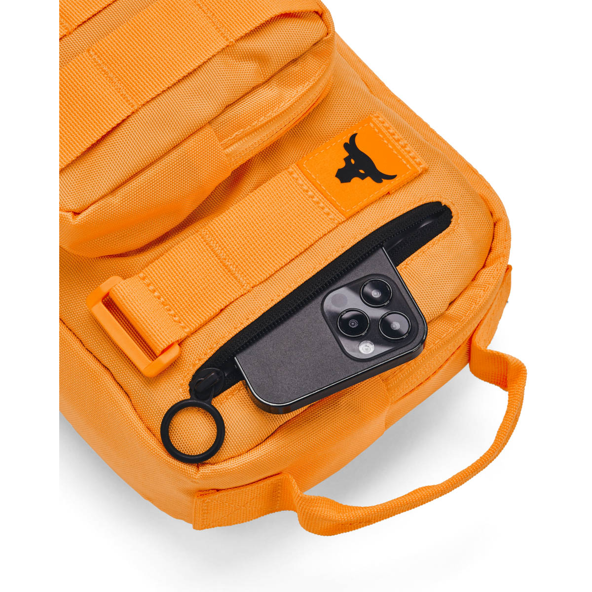 MMM⑥ bag UNDER ARMOUR UA PROJECT ROCK WAIST BAG 1376457-001 Μαύρο