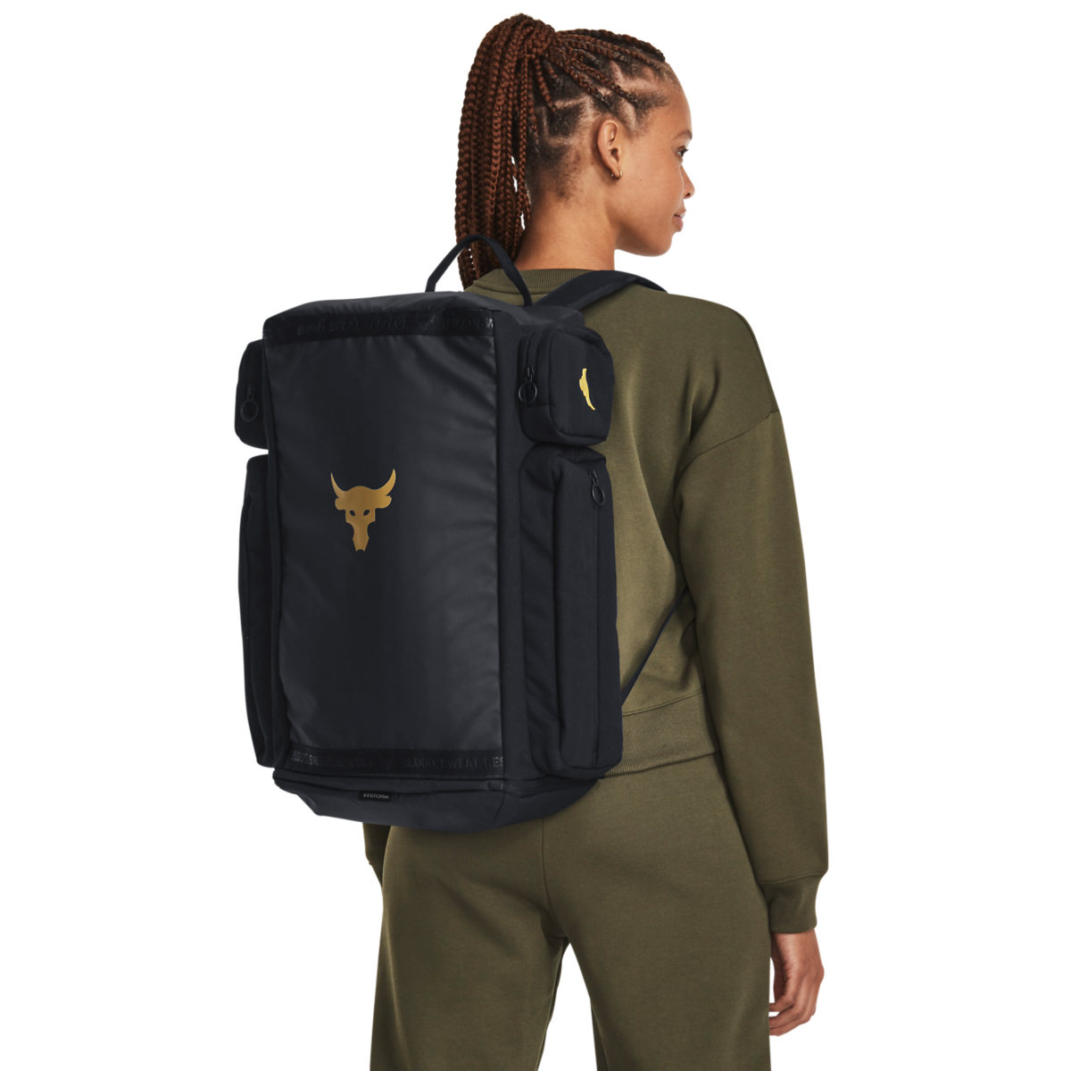 UNDER ARMOUR キャッチャーマスク 収納袋付 Geanta Unisex PROJECT ROCK DUFFLE BP Under Armour | Under Armour