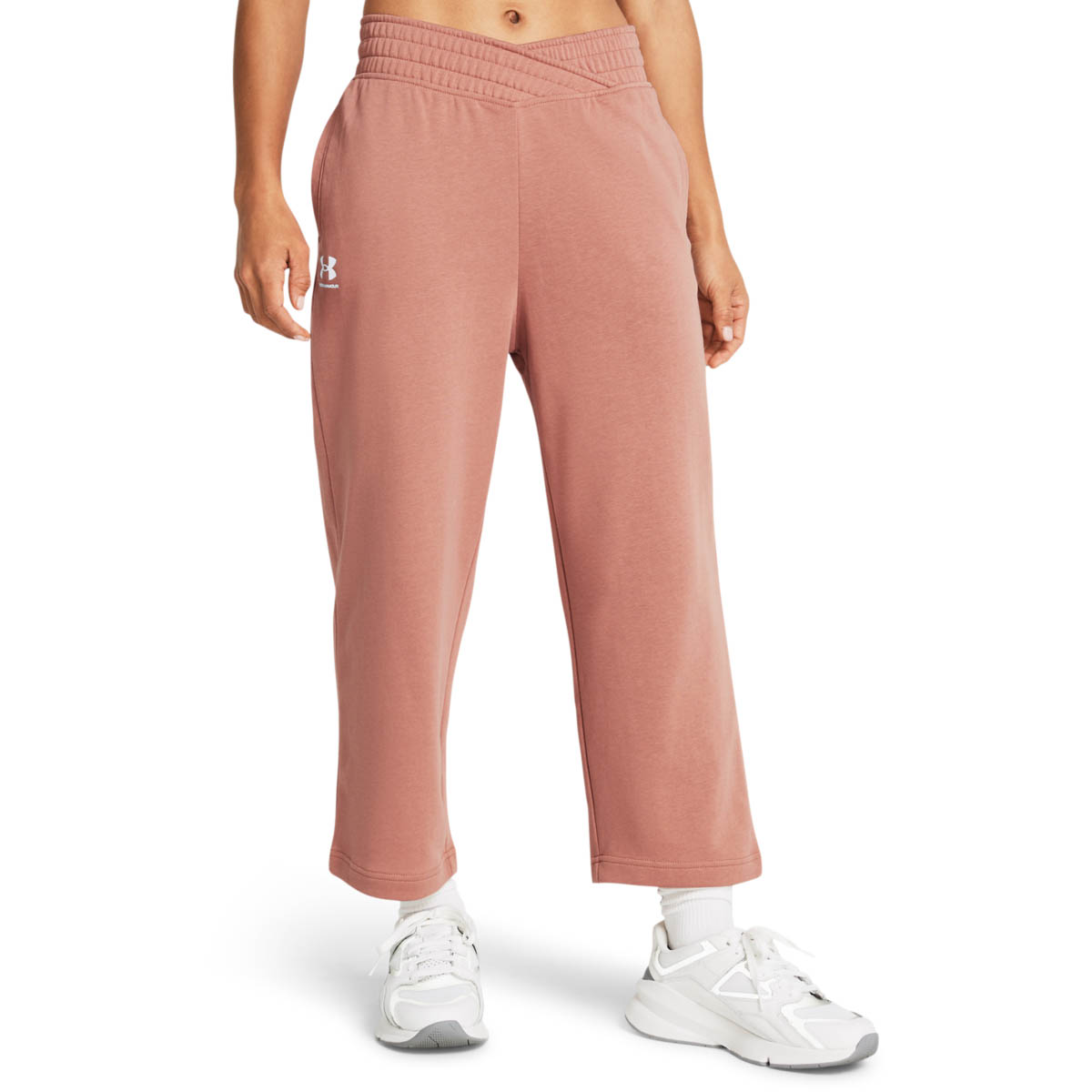 UNDER ARMOUR 20F UA MESH LINER CROP PAN… Pantaloni Dama RIVAL TERRY CROP WIDE LEG Under Armour | Under