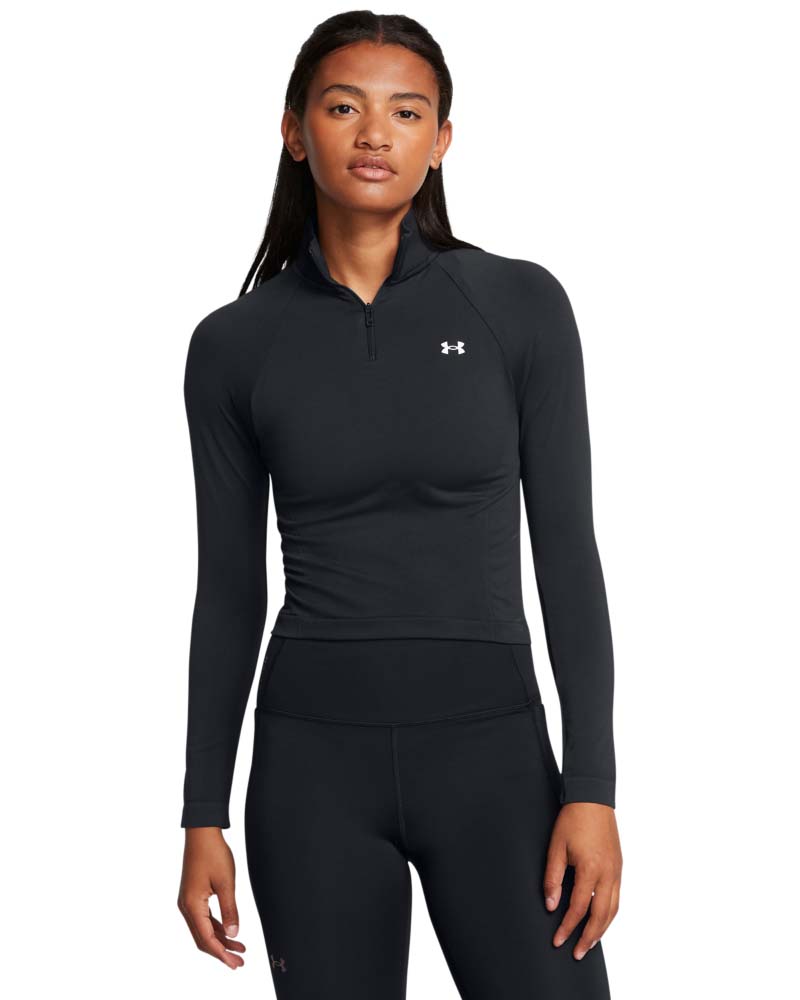 Bluza Dama VANISH SEAMLESS 1/4 ZIP CROP Under Armour | Under