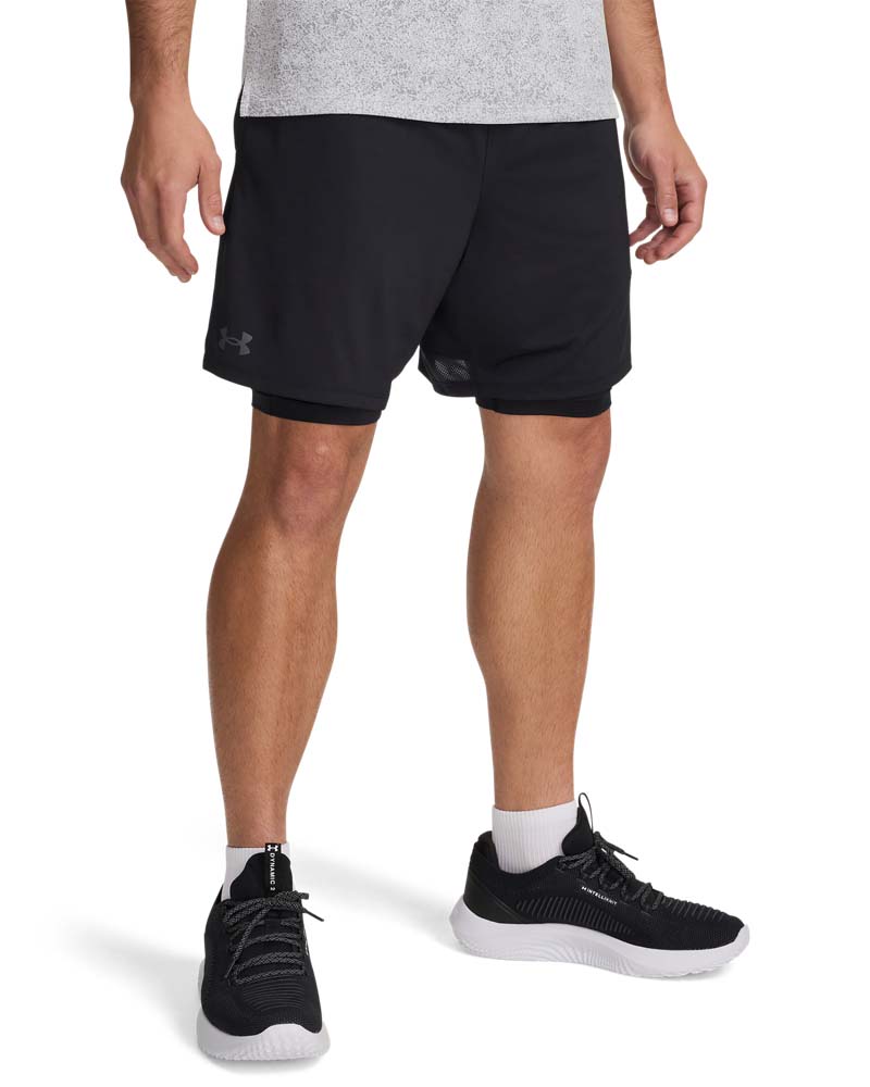 Pantaloni scurti Barbati TECH VENT 2IN1 SHORT Under Armour | Under