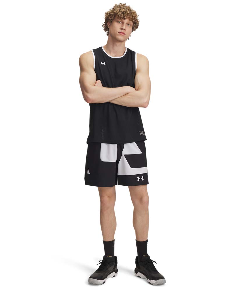 Well247 Body Cut Tune Fit V2 本体 ICE Pantaloni scurti Barbati ZONE 7 WOVEN SHORT GRAPHIC Under Armour