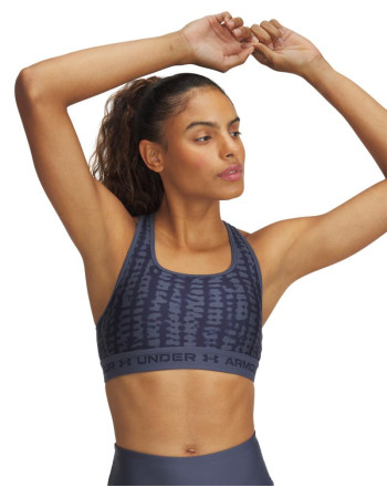 Bustiera Dama CROSSBACK MID PRINT Under Armour 