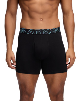 UA PERFORMANCE COTTON - SOLID 6 IN 3PK 