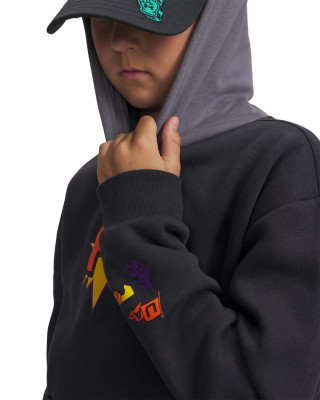 Hanorac Baieti RIVAL FLEECE GRAPHICS HOODIE Under Armour 