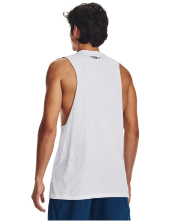 Maiou Barbati LEFT CHEST CUT OFF TANK Under Armour 