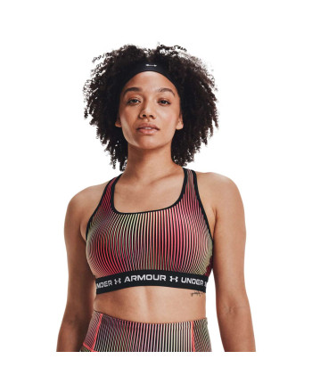 Bustiera Dama CROSSBACK MID PRINT Under Armour 