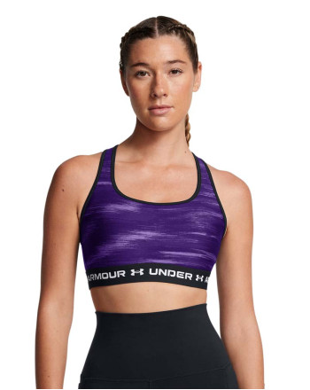 Bustiera Dama CROSSBACK MID PRINT Under Armour 