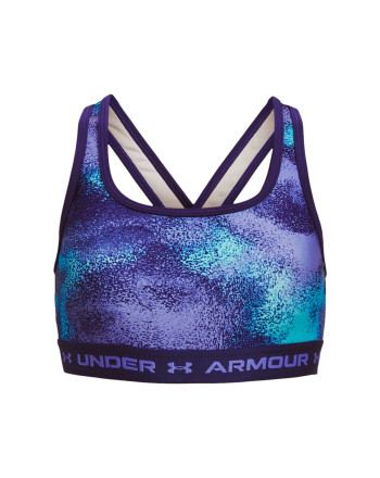 Bustiera Fete CROSSBACK MID PRINTED Under Armour 