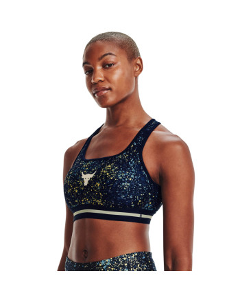Bustiera Dama PROJECT ROCK BRA PRINTED Under Armour 