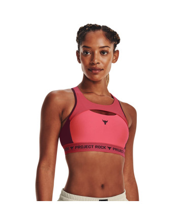 Bustiera Dama PROJECT ROCK CRSBCK NOV BRA Under Armour 