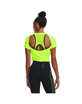 Tricou Dama RUN ANYWHERE CROP SS Under Armour 