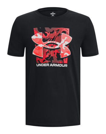 Tricou Baieti BOX LOGO CAMO SS Under Armour 