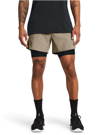 Pantaloni scurti PEAK WOVEN 2IN1 STS Under Armour 