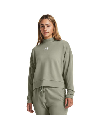 Bluza Dama RIVAL TERRY MOCK CREW Under Armour 