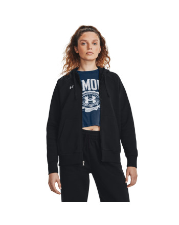 Hanorac Dama RIVAL FLEECE FZ HOODIE Under Armour 
