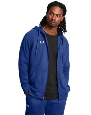 Hanorac Barbati RIVAL FLEECE FZ HOODIE Under Armour 