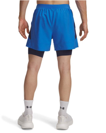 Pantaloni Scurti Barbati LAUNCH 5  2-IN-1 SHORTS Under Armour 