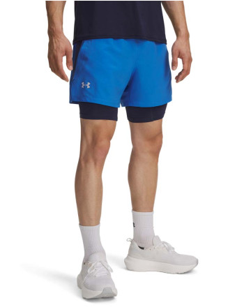 Pantaloni Scurti Barbati LAUNCH 5  2-IN-1 SHORTS Under Armour 