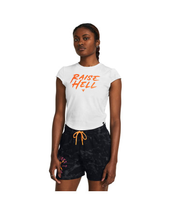 Tricou Dama PROJECT ROCK UNDRGRND CAP SLV TEE Under Armour 