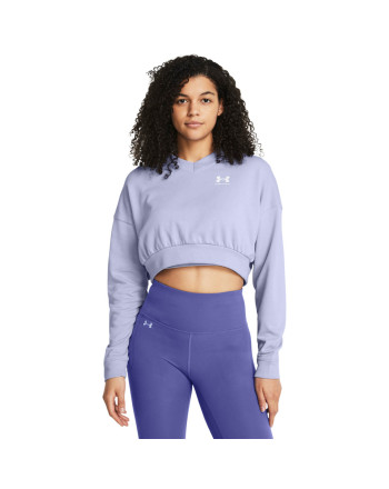 Bluza Dama RIVAL TERRY OS CROP CRW Under Armour 