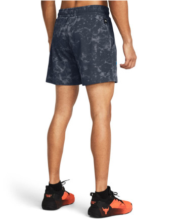 Pantaloni scurti Barbati PROJECT ROCK AOP RVL TERRY STS Under Armour 