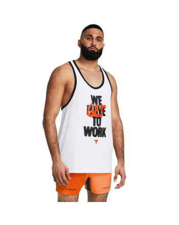 Maiou Barbati PROJECT ROCK GET TO WORK TANK Under Armour 