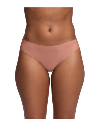 Lenjerie intima Dama PURE STRETCH NO SHOW BIKINI-SOLID 3 PACK Under Armour 