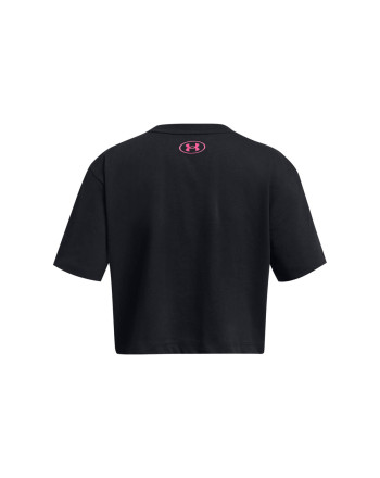 Tricou Fete PROJECT ROCK CAMPUS CROP T Under Armour 