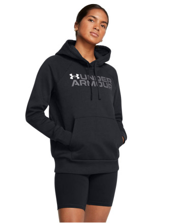 Hanorac Dama RIVAL FLEECE WORDMAR HOODIE Under Armour 