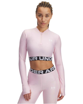 Bluza Dama HEATGEAR RIB 1/4 ZIP LS Under Armour 