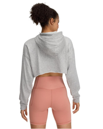 Hanorac Dama ICON TERRY CROP HOODIE Under Armour 