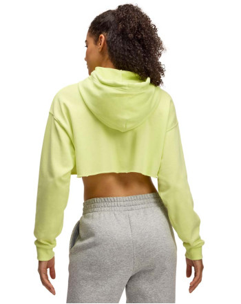 Hanorac Dama ICON TERRY CROP HOODIE Under Armour 