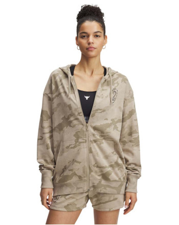 Hanorac Dama PROJECT ROCK TERRY FULL ZIP Under Armour 