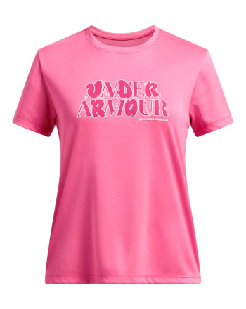 Tricou Fete TECH WORDMARK SS Under Armour 