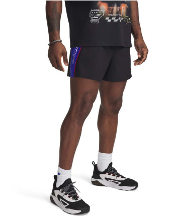Pantaloni scurti Barbati Project Rock COLORBLOCK WVN SHORT Under Armour 