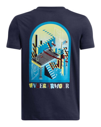 Tricou Baieti PORTAL LOGO SS Under Armour 