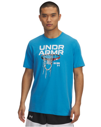 Tricou Barbati 60/40S HOOPS NET SS Under Armour 
