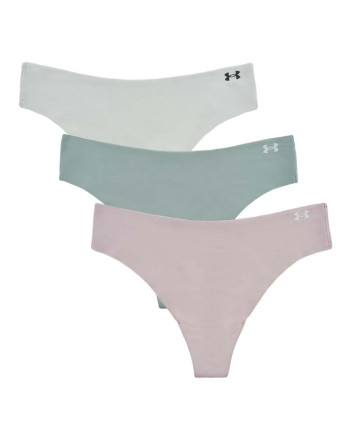 Lenjerie intima Dama PURE STRETCH NO SHOW THONG -SOLID 3PK Under Armour 