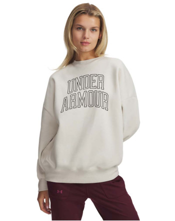 Bluza Dama RIVAL FLC OS VARSITY CREW Under Armour 