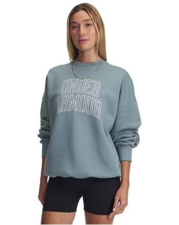 Bluza Dama RIVAL FLC OS VARSITY CREW Under Armour 