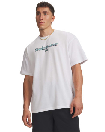 Tricou Barbati Heavyweight Wordmark SHORT SLEEVE Under Armour 