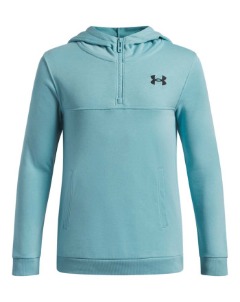 Hanorac Baieti RIVAL LW 1/4 ZIP HOODIE Under Armour 