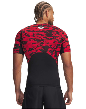 Tricou Barbati HEATGEAR PRINTED SHORT SLEEVE Under Armour 