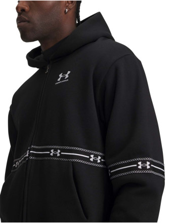 Hanorac Barbati Icon Fleece Taped Full Zip Under Armour 