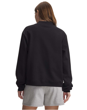 Bluza Dama Icon Fleece Wordmark Mock Neck Under Armour 