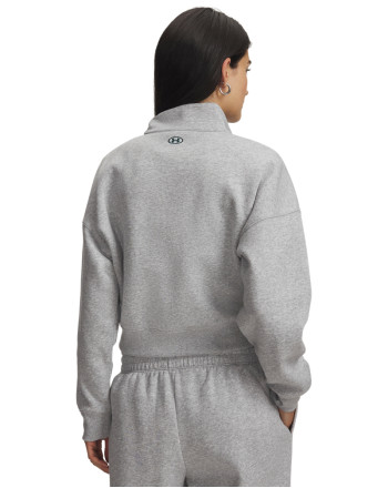 Bluza Dama RIVAL FLEECE VARSITY Half Zip Under Armour 