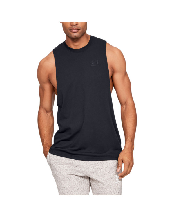 Maiou Barbati LEFT CHEST CUT OFF TANK Under Armour