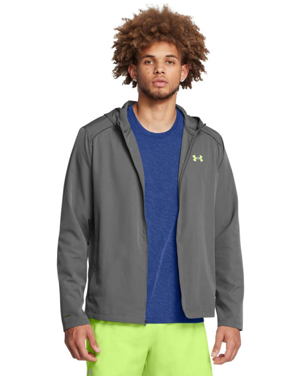Jacheta Barbati STORM RUN HOODED JACKET Under Armour