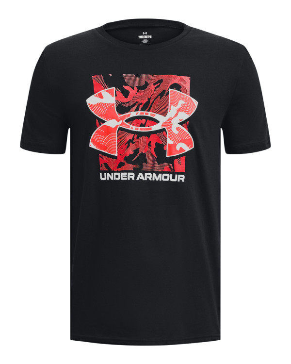 Tricou Baieti BOX LOGO CAMO SS Under Armour 
